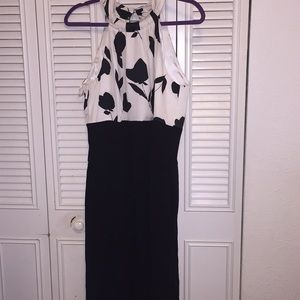 Black and white dress